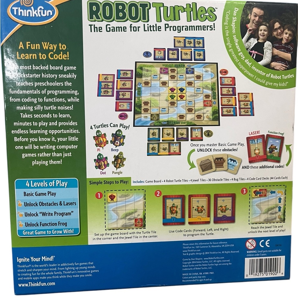 ThinkFun Robot Turtles Programming/Coding Game - Picture 2 of 6